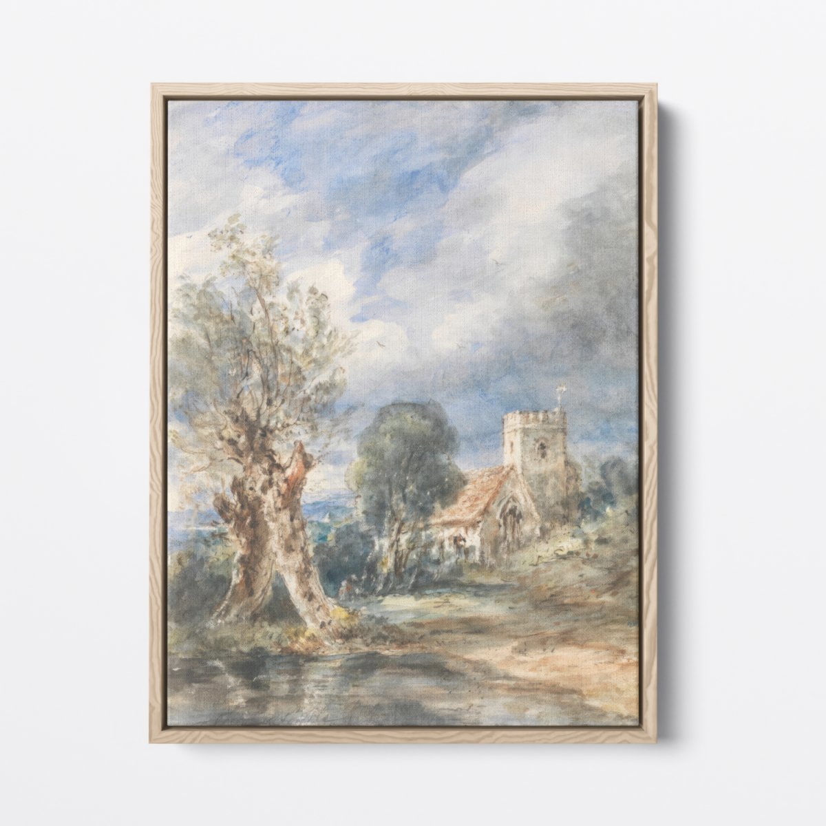 Stoke Poges Church | John Constable | Ave Legato Art Prints