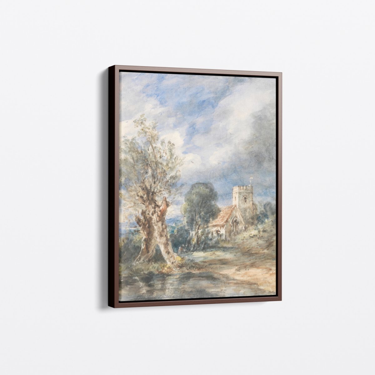 Stoke Poges Church | John Constable | Ave Legato Art Prints