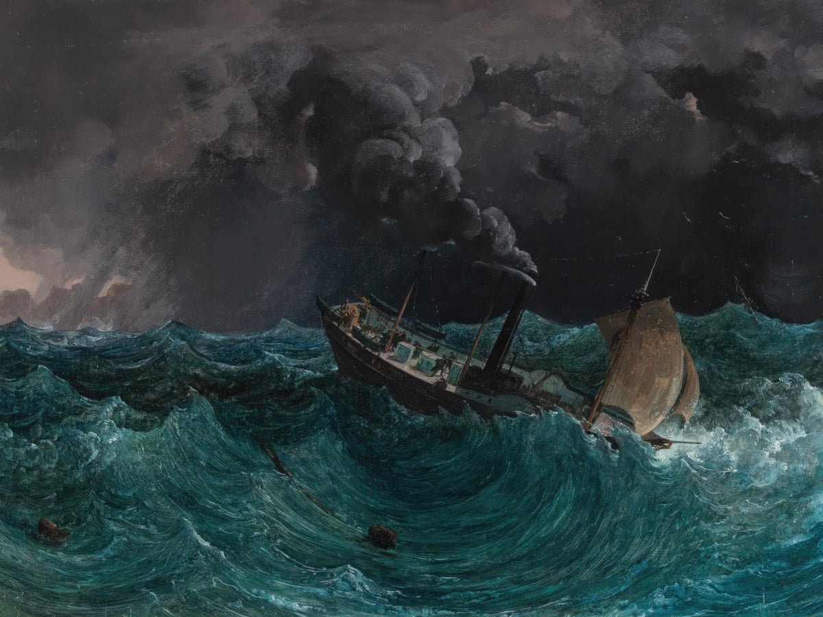 Storm in the Black Sea | Thomas Ender | Ave Legato Art Prints