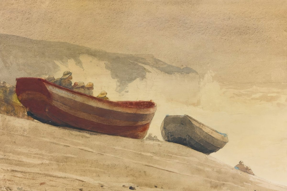 Storm on the English Coast | Winslow Homer | Ave Legato Art Prints