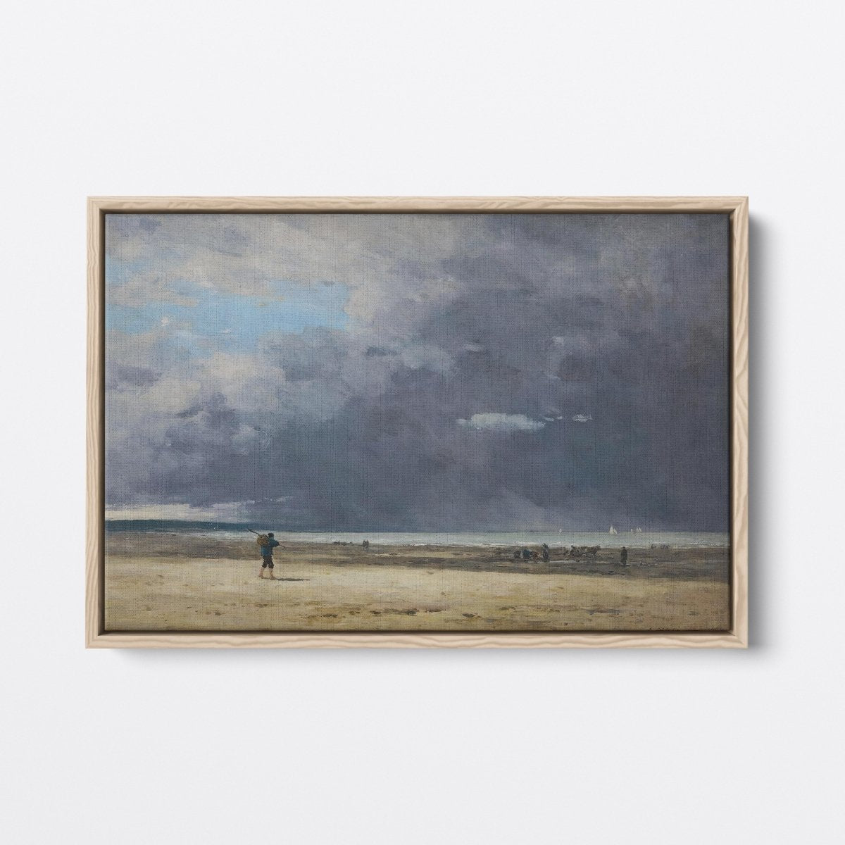 Stormy Day at Deauville | Eugène Boudin | Ave Legato Art Prints