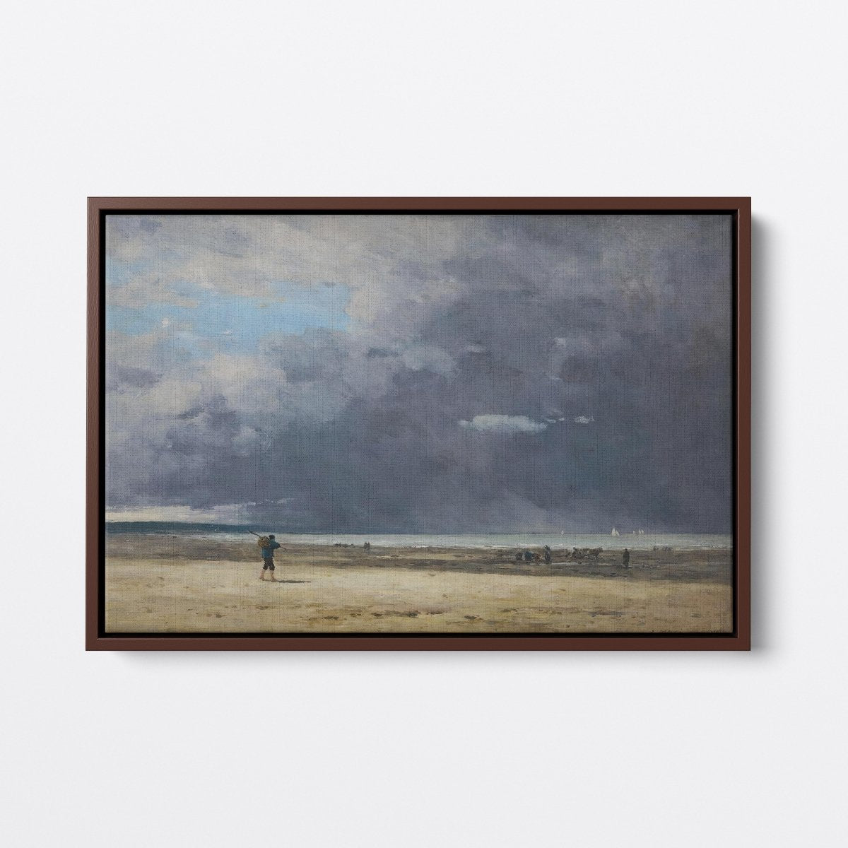 Stormy Day at Deauville | Eugène Boudin | Ave Legato Art Prints