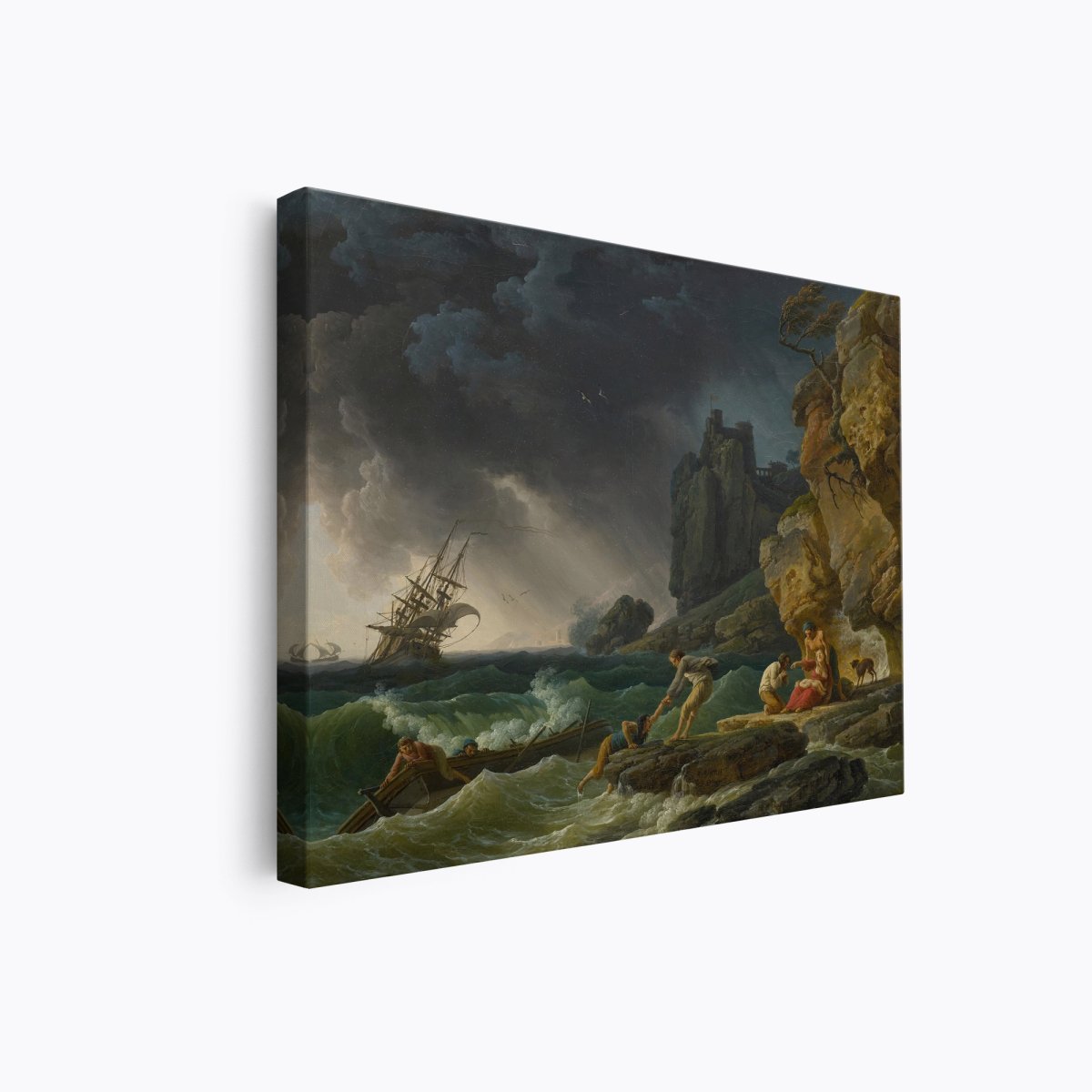 Stormy Sea with Shipwreck | Claude Vernet | Ave Legato Art Prints