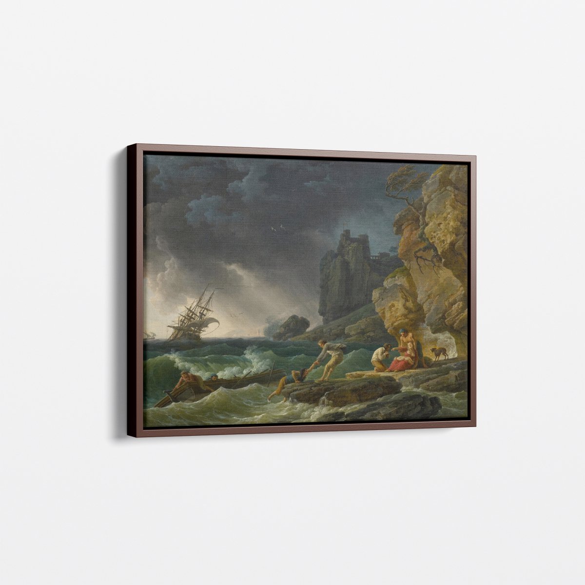 Stormy Sea with Shipwreck | Claude Vernet | Ave Legato Art Prints