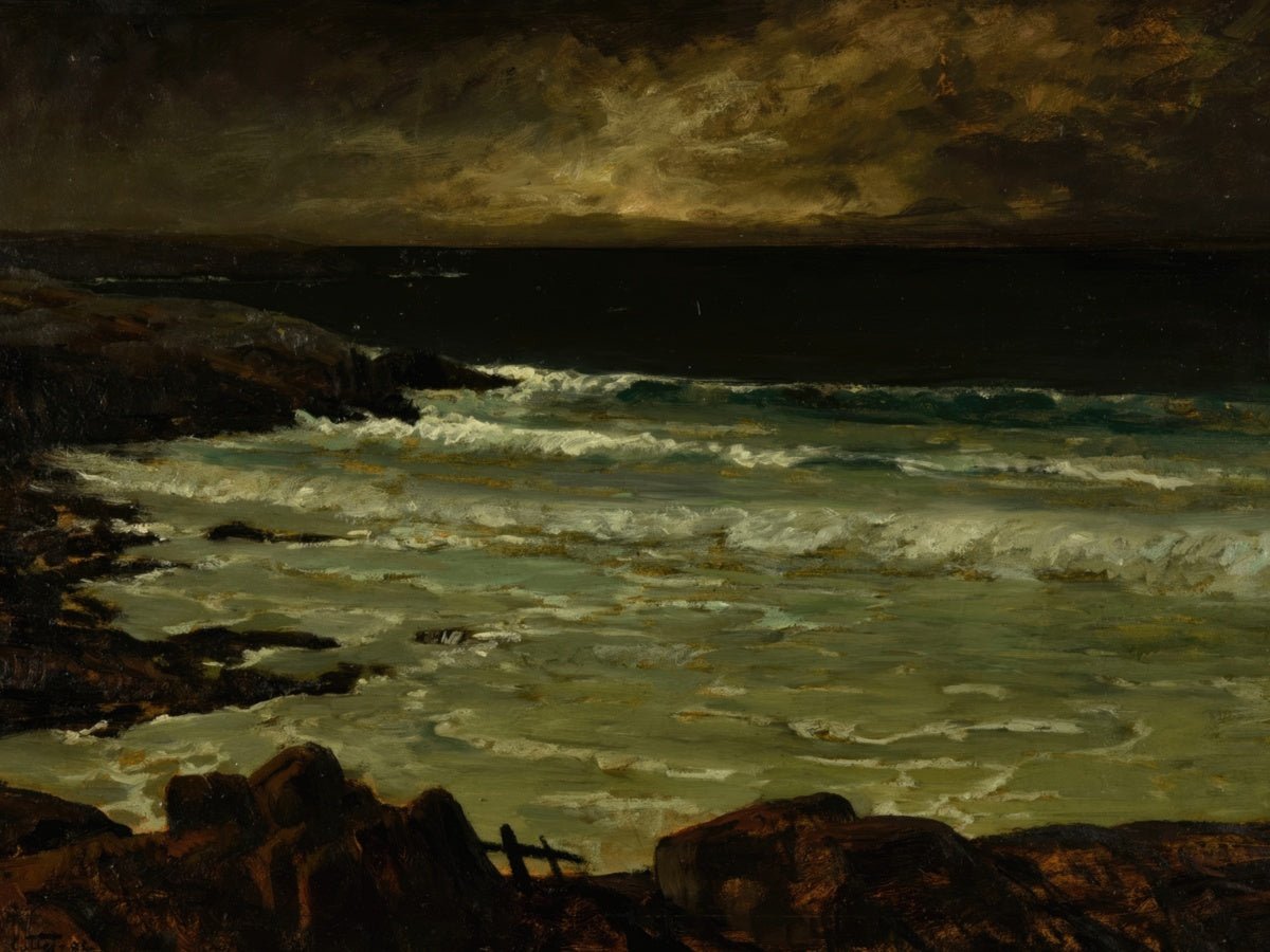 Stormy Weather on the Sea | Charles Cottet | Ave Legato Art Prints