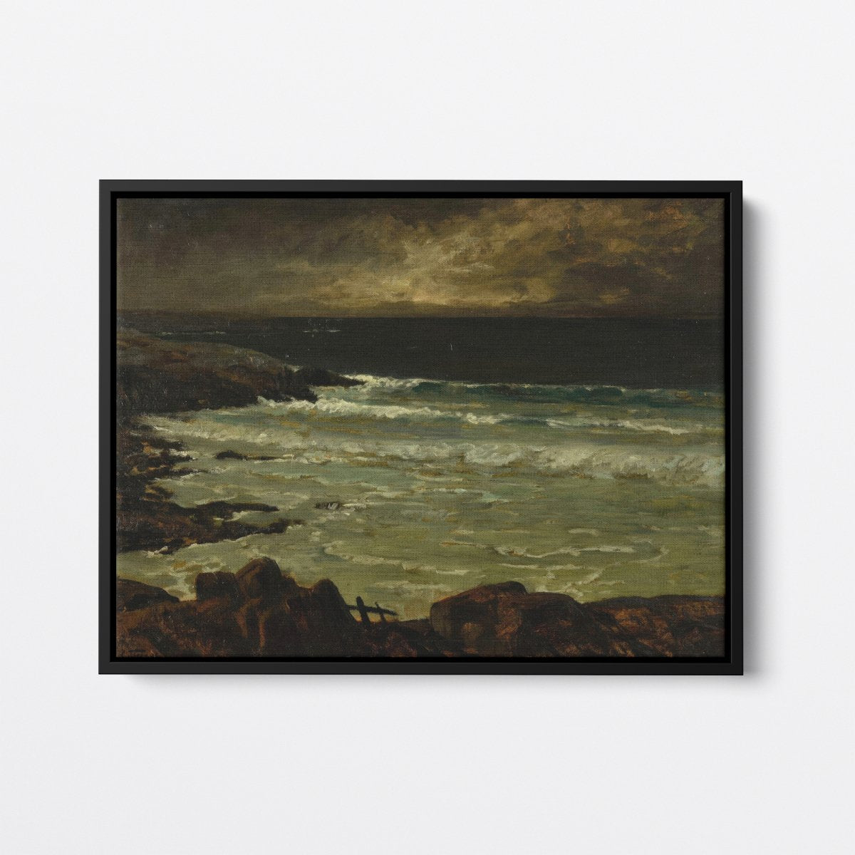 Stormy Weather on the Sea | Charles Cottet | Ave Legato Art Prints