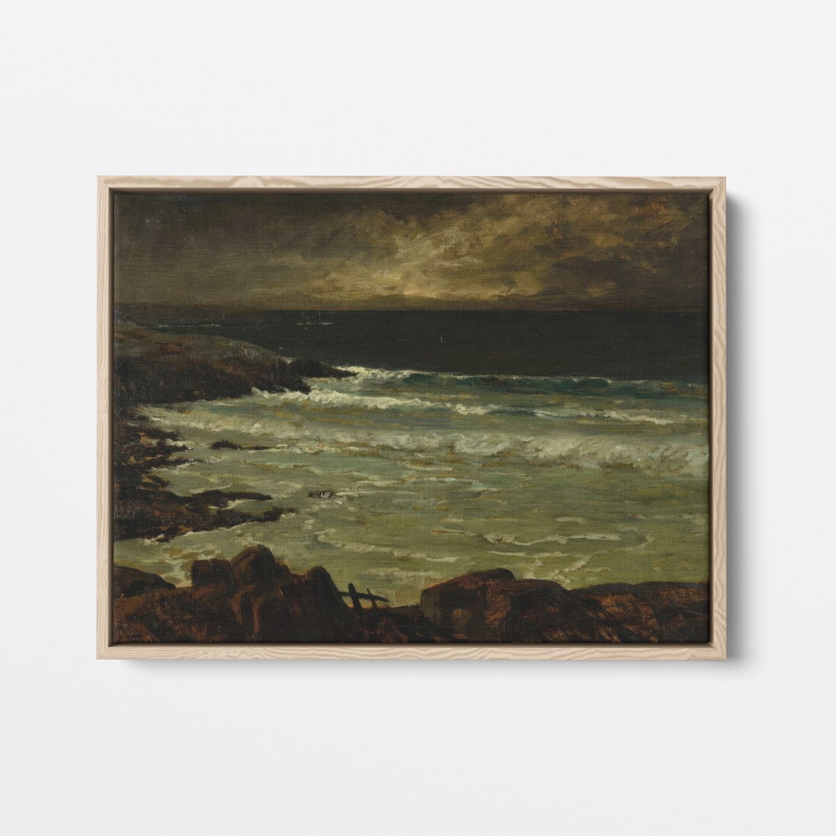 Stormy Weather on the Sea | Charles Cottet | Ave Legato Art Prints