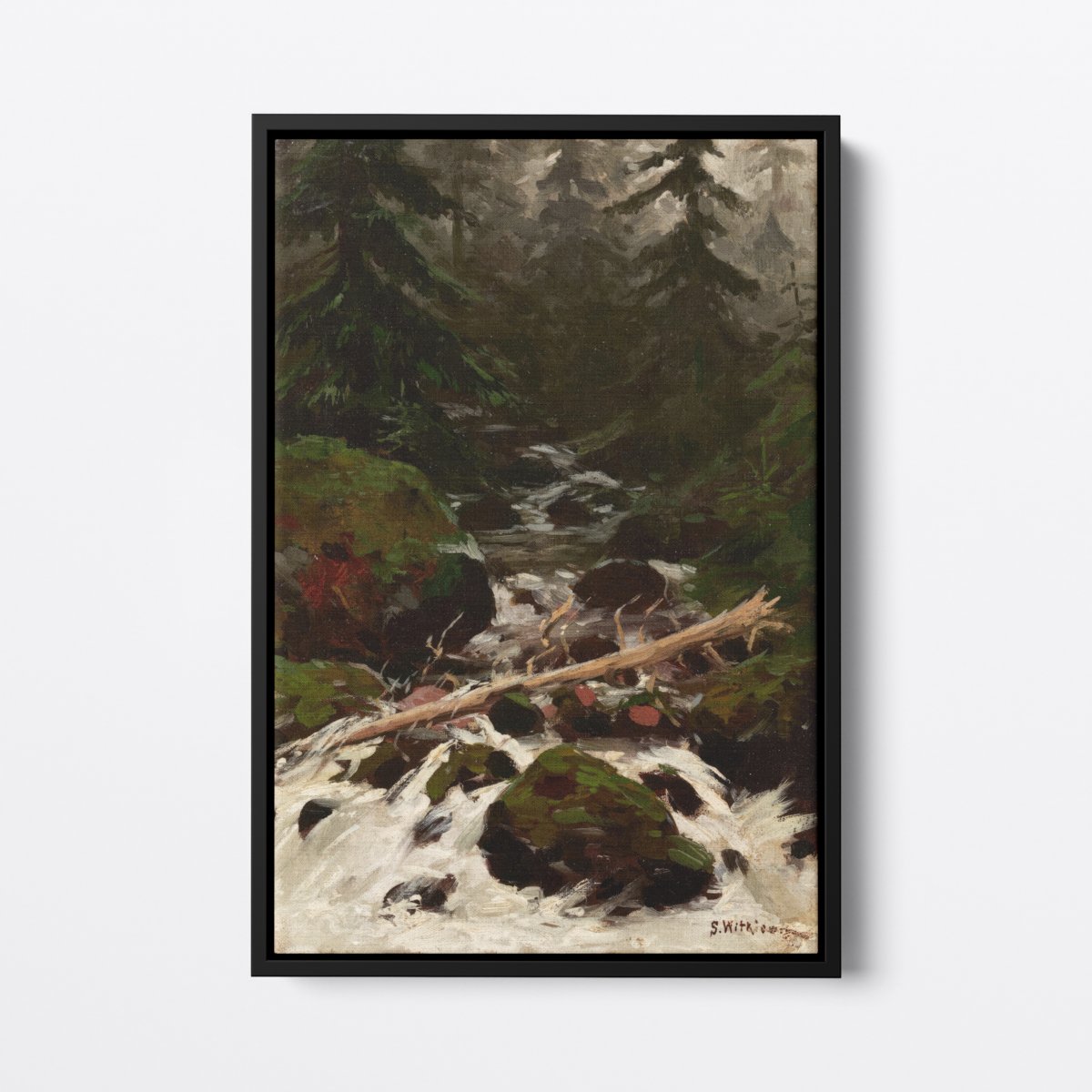 Stream in the Forest | Stanisław Witkiewicz | Ave Legato Art Prints