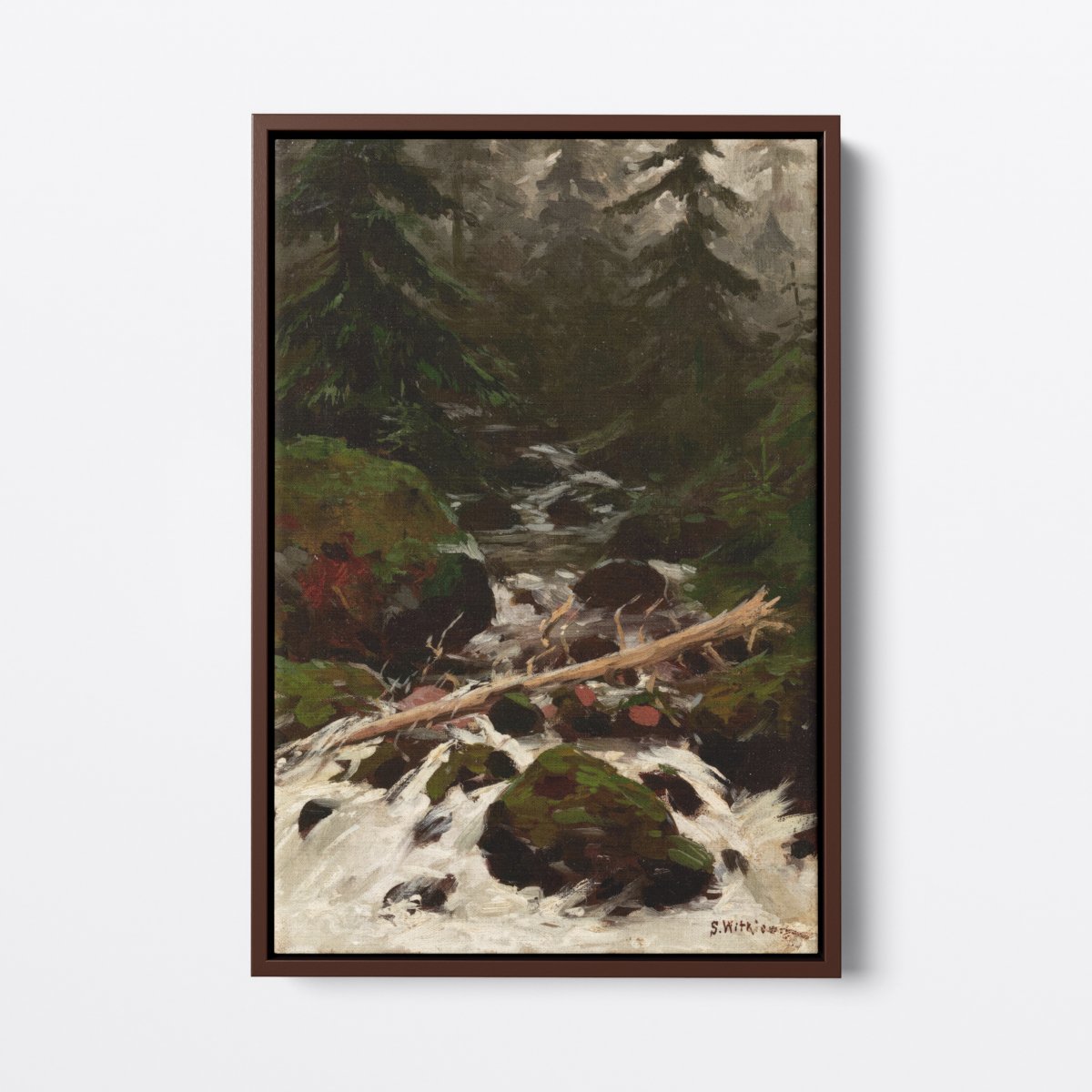 Stream in the Forest | Stanisław Witkiewicz | Ave Legato Art Prints