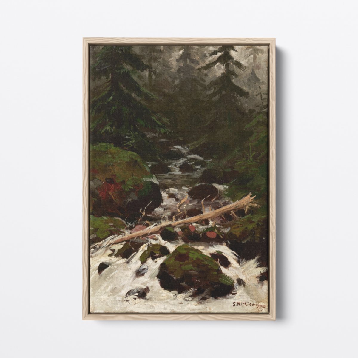 Stream in the Forest | Stanisław Witkiewicz | Ave Legato Art Prints