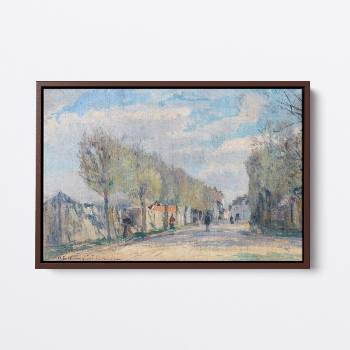 Street in La Ferté - sous - Jouarre | Albert Lebourg | Ave Legato Art Prints