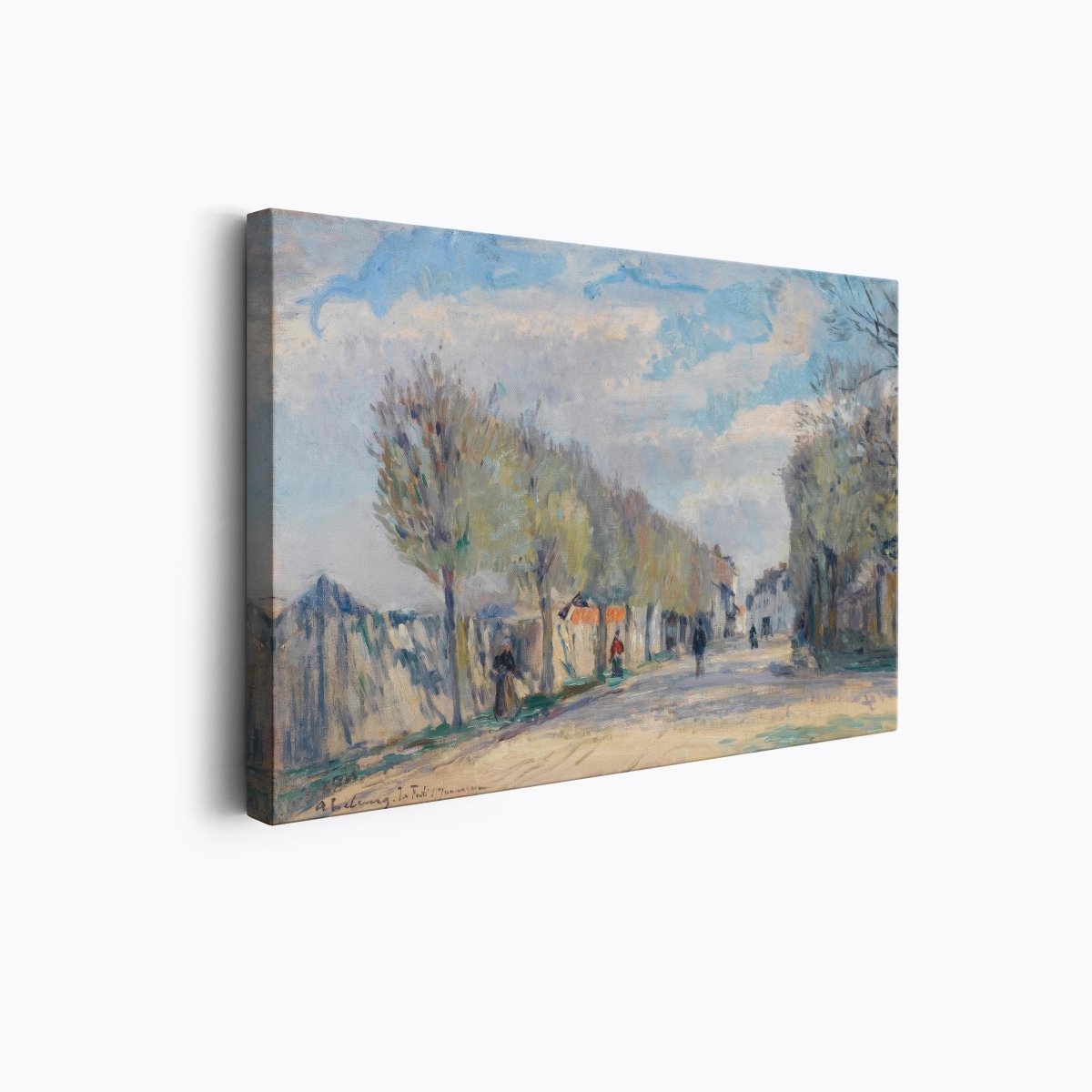 Street in La Ferté - sous - Jouarre | Albert Lebourg | Ave Legato Art Prints