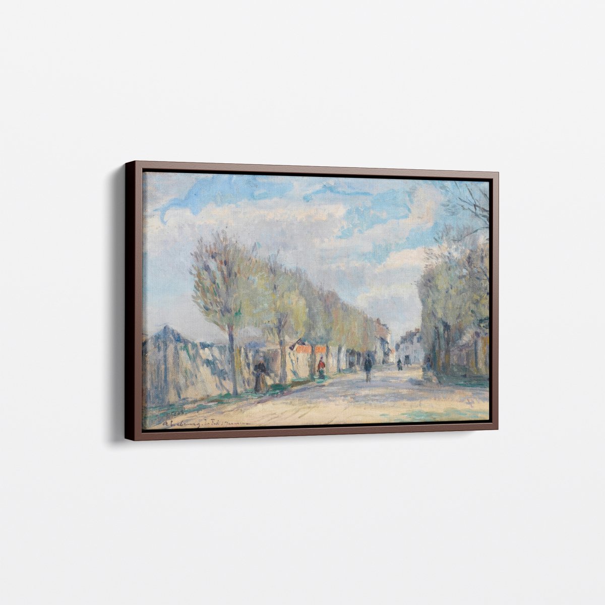 Street in La Ferté - sous - Jouarre | Albert Lebourg | Ave Legato Art Prints