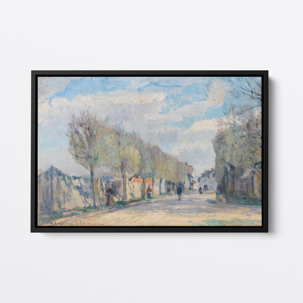 Street in La Ferté - sous - Jouarre | Albert Lebourg | Ave Legato Art Prints