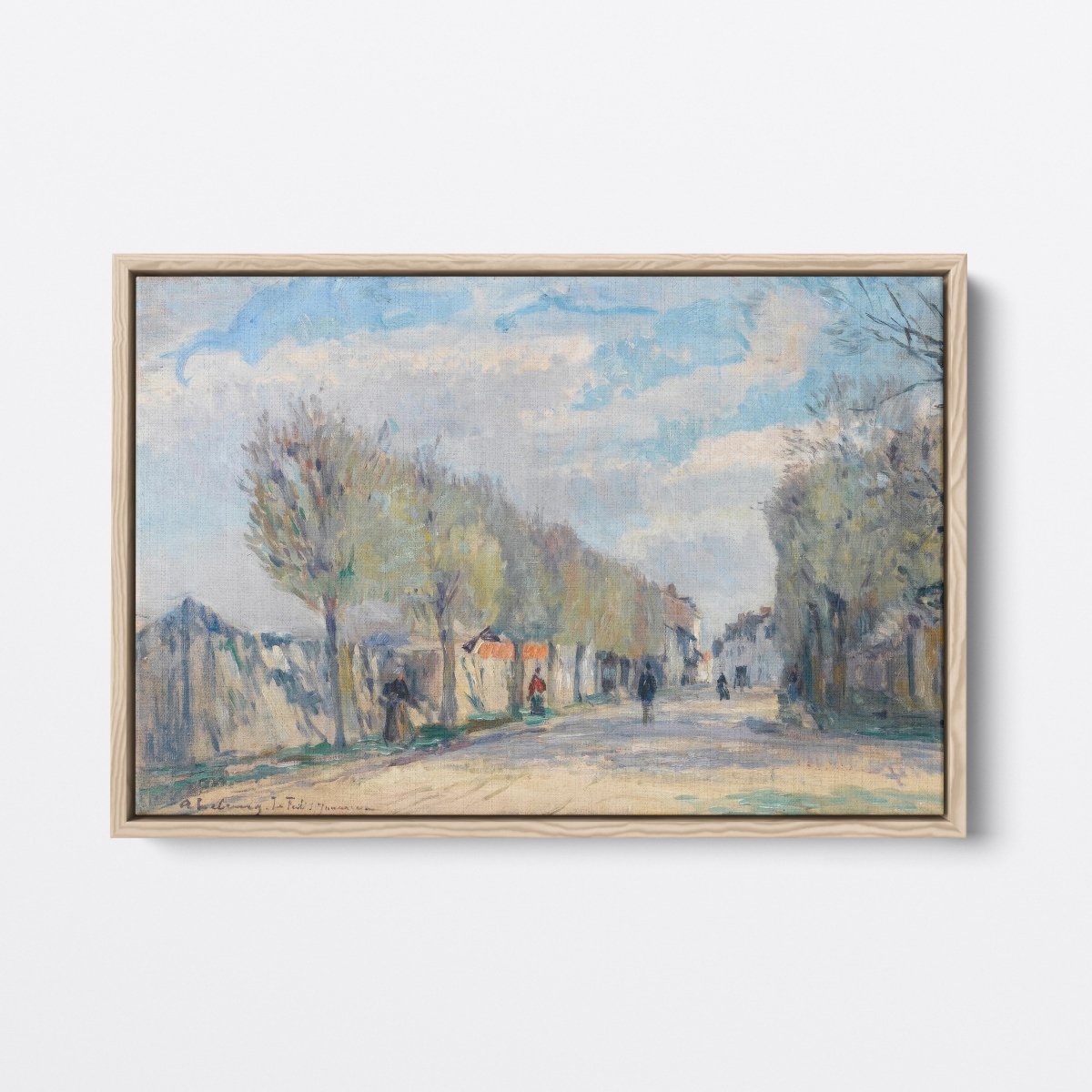 Street in La Ferté - sous - Jouarre | Albert Lebourg | Ave Legato Art Prints