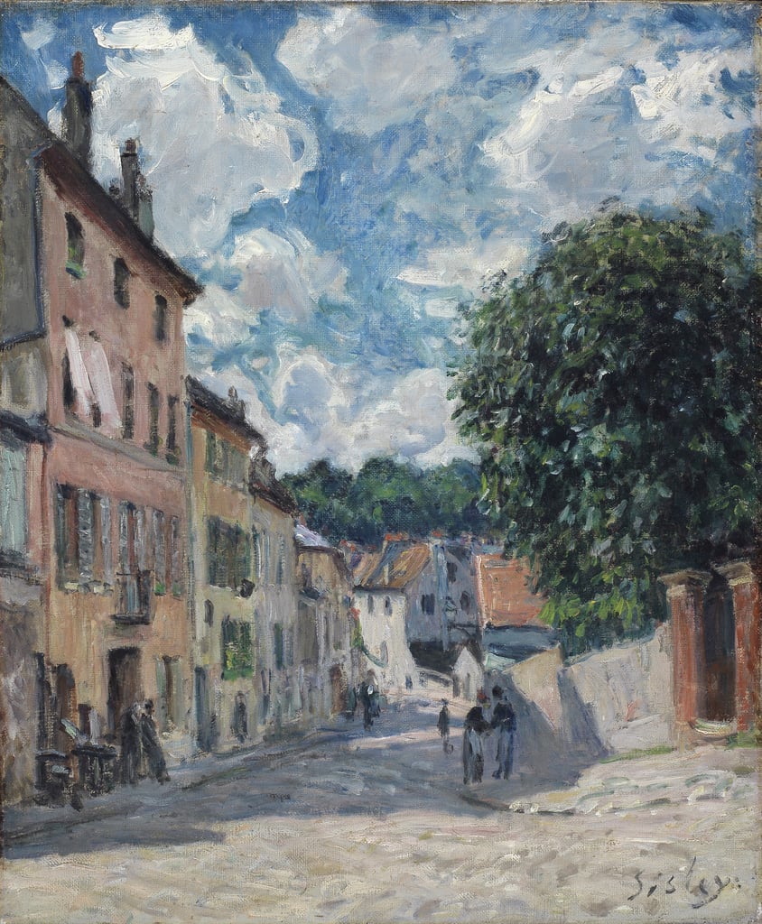 Street in Port Marly | Alfred Sisley | Ave Legato Art Prints