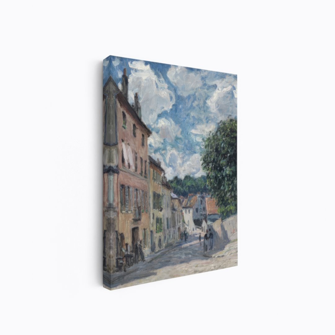 Street in Port Marly | Alfred Sisley | Ave Legato | Canvas Art Prints | Vintage Artwork