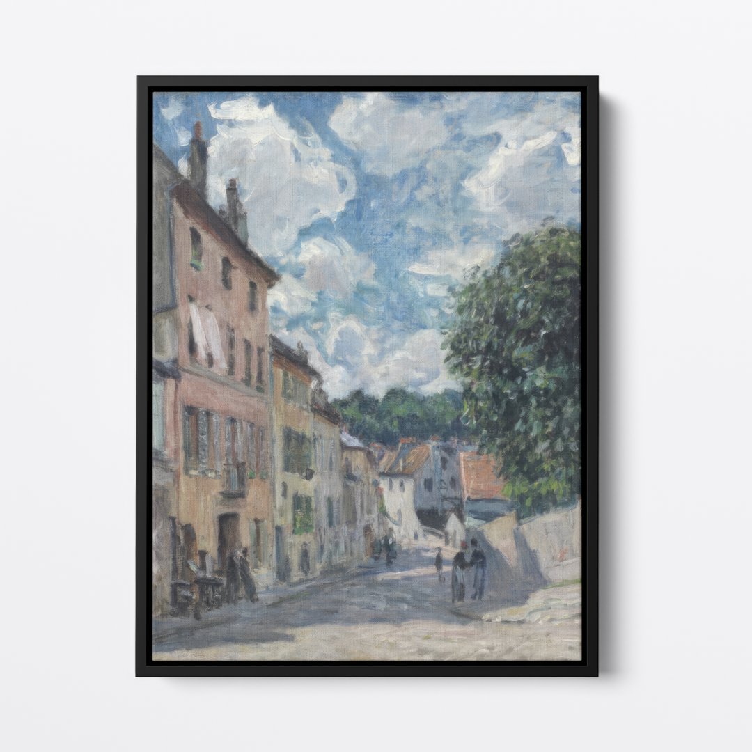 Street in Port Marly | Alfred Sisley | Ave Legato | Canvas Art Prints | Vintage Artwork