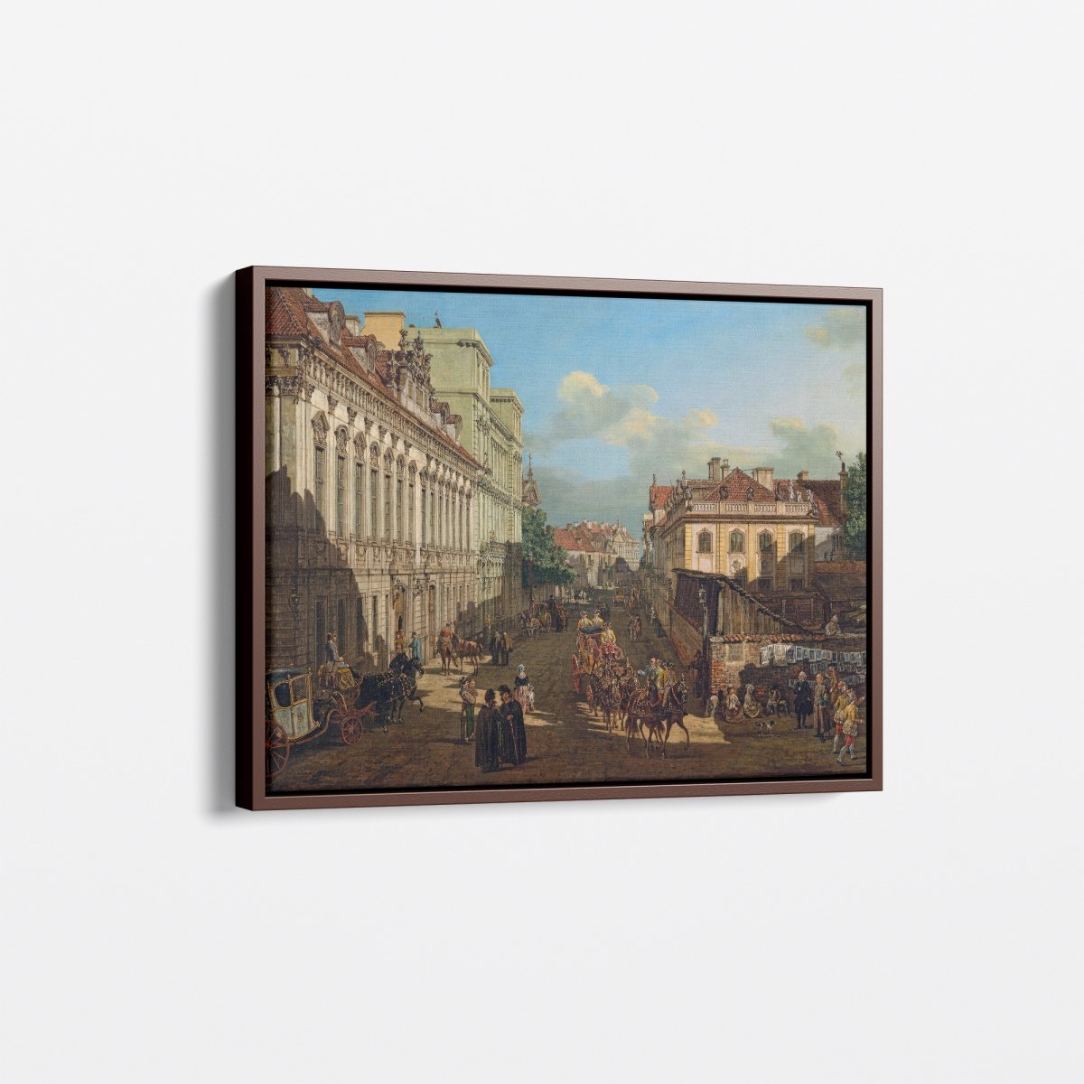 Street in Warsaw | Bernardo Bellotto | Ave Legato Art Prints