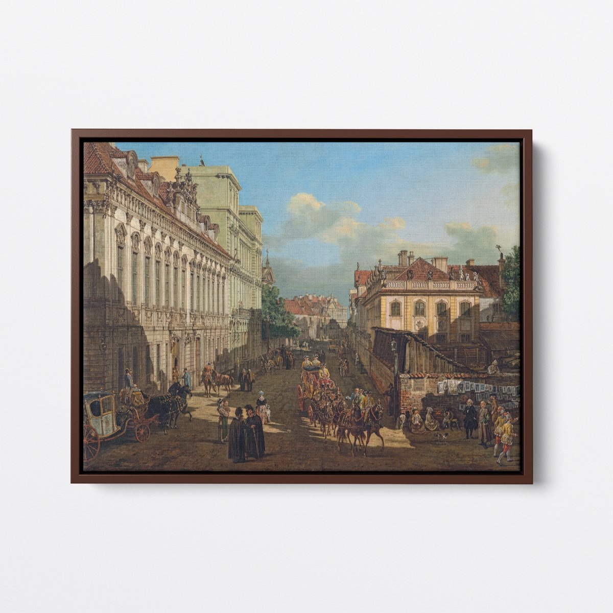 Street in Warsaw | Bernardo Bellotto | Ave Legato Art Prints