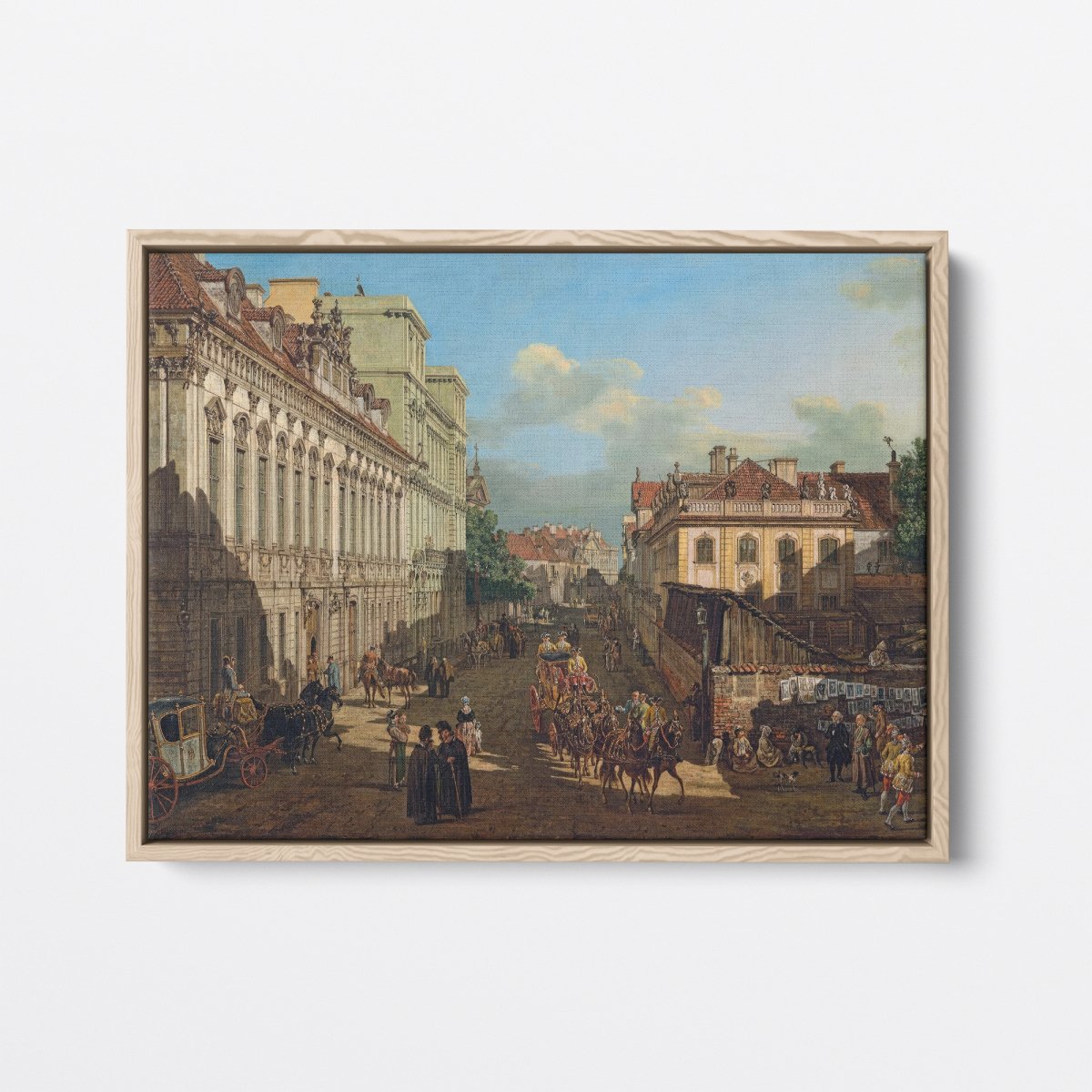 Street in Warsaw | Bernardo Bellotto | Ave Legato Art Prints