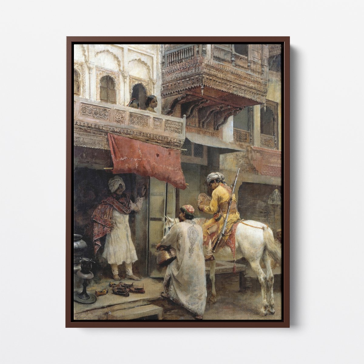 Street Scene in India | Edwin Lord Weeks | Ave Legato Art Prints