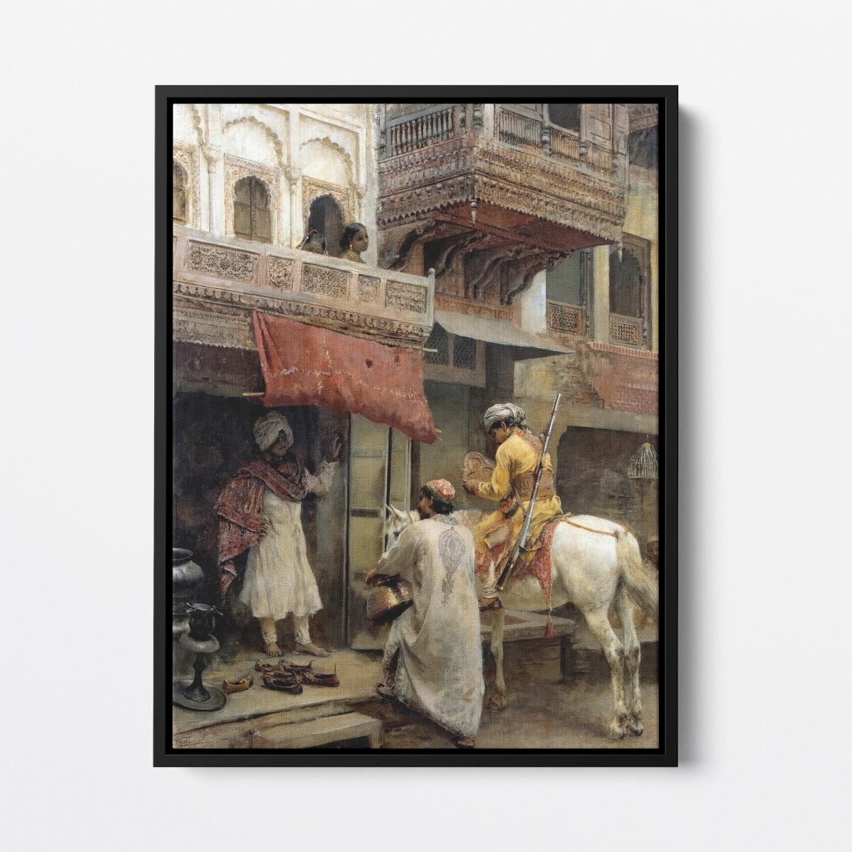 Street Scene in India | Edwin Lord Weeks | Ave Legato Art Prints