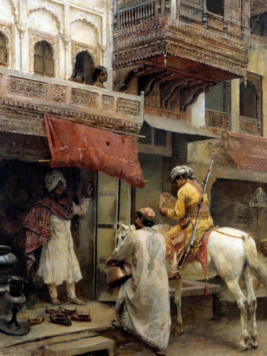 Street Scene in India | Edwin Lord Weeks | Ave Legato Art Prints