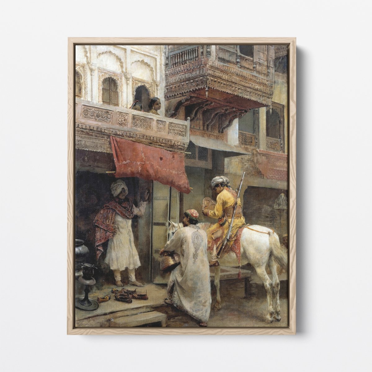 Street Scene in India | Edwin Lord Weeks | Ave Legato Art Prints