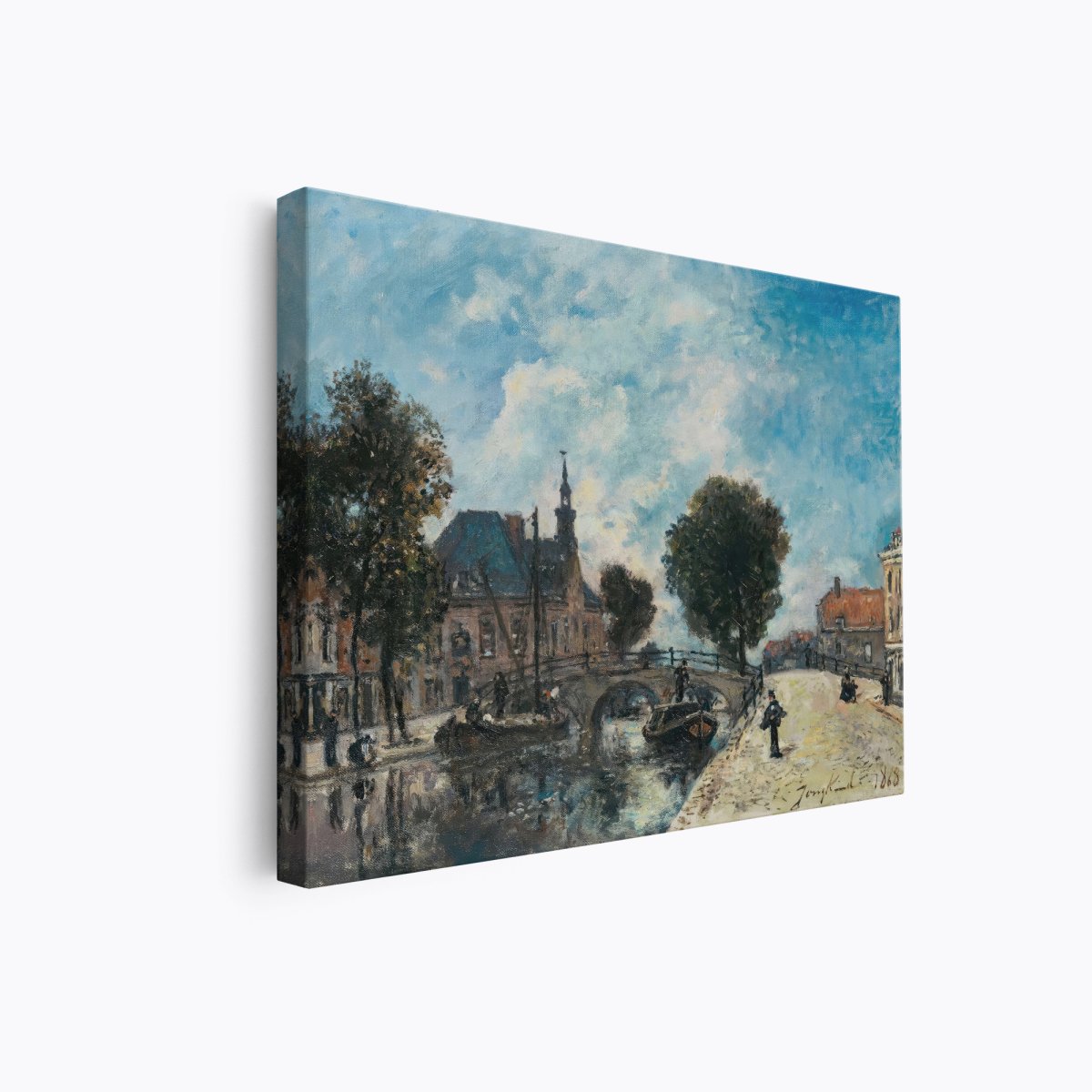 Streets in The Hague | Johan Jongkind | Ave Legato Art Prints