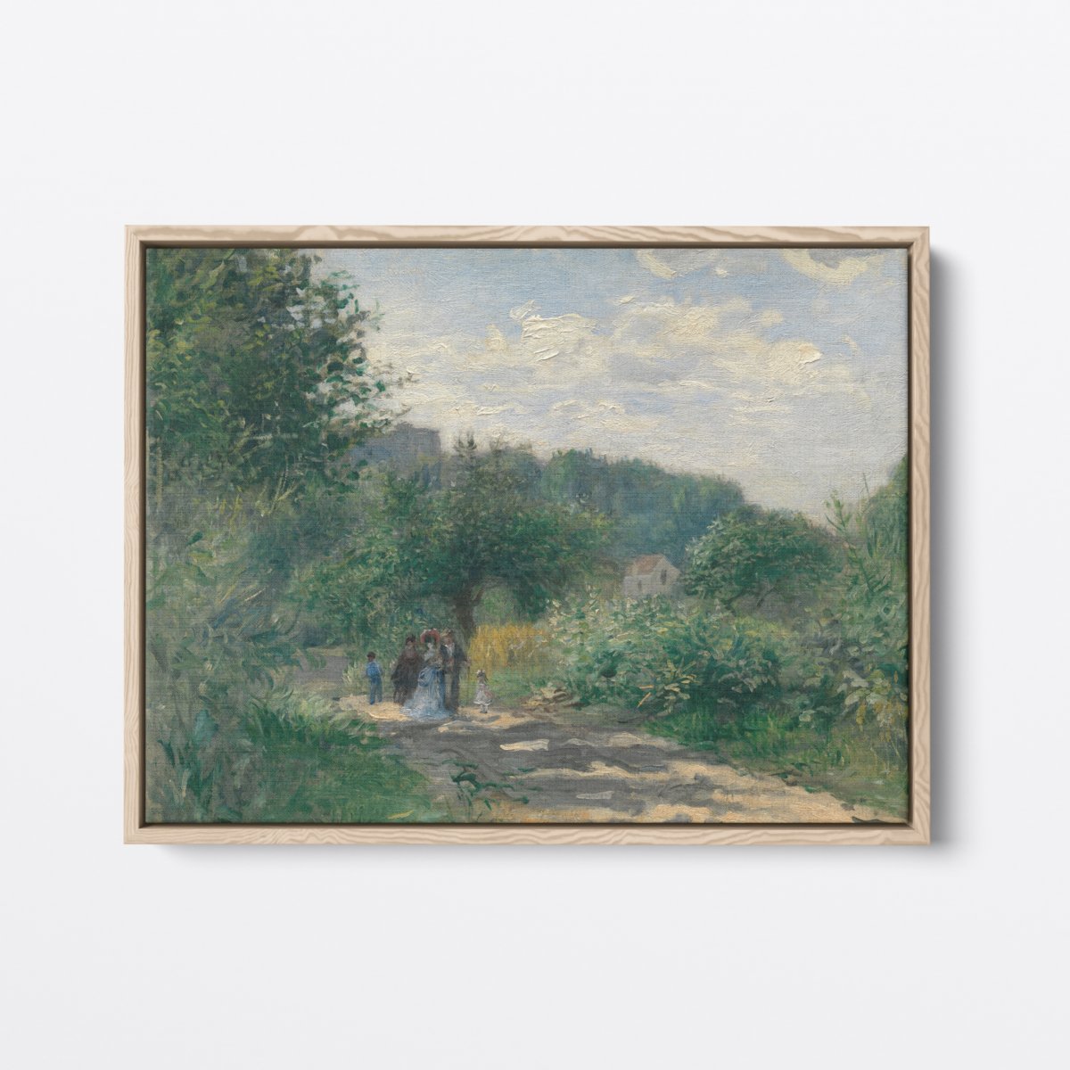 Stroll in Louvenciennes | Pierre Renoir | Ave Legato | Canvas Art Prints | Vintage Artwork