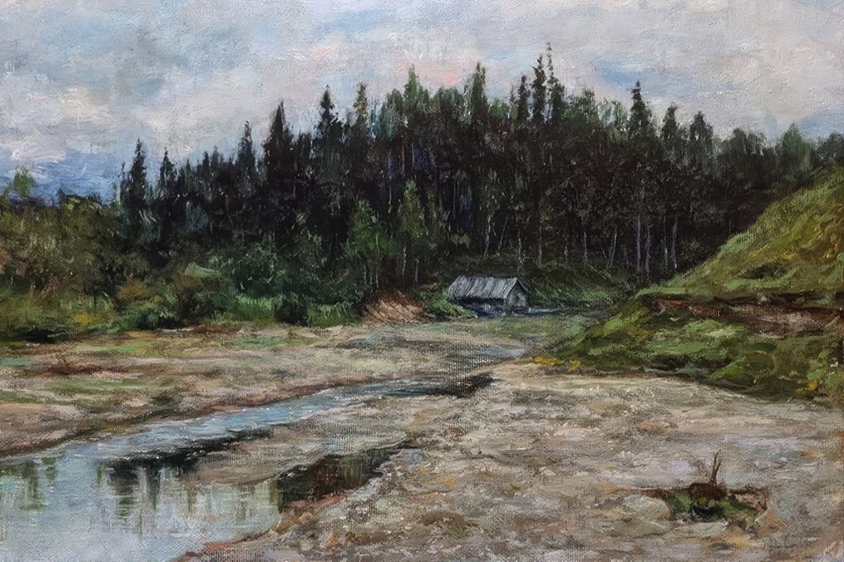 Study After (Forest Study) | Isaac Levitan | Ave Legato Art Prints