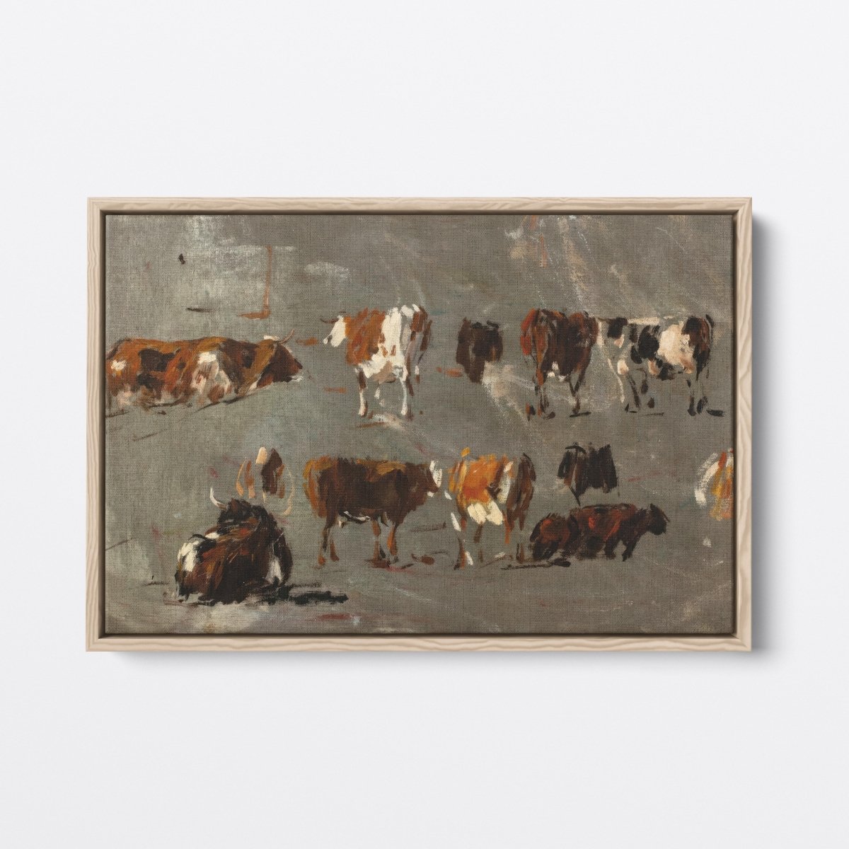 Study of Cows | Eugène Boudin | Ave Legato Art Prints