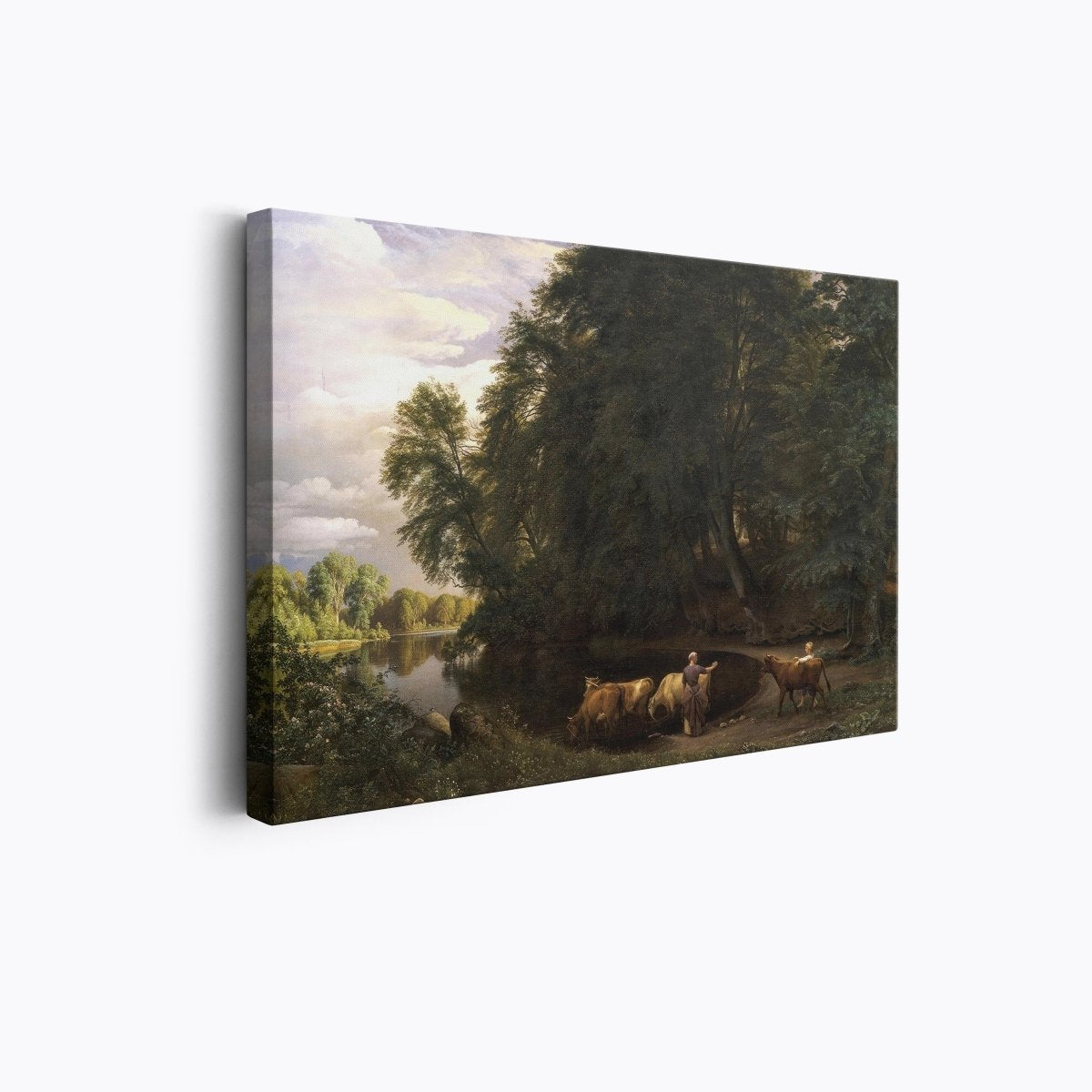 Summer Afternoon by an Inland Lake | P.C. Skovgaard | Ave Legato Art Prints