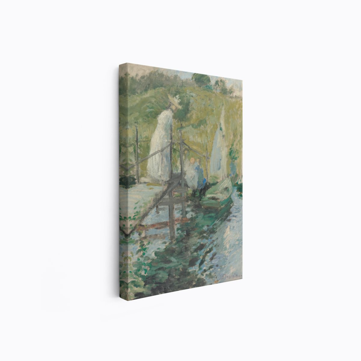 Summer Afternoon (Figures on a Bridge) | John Twachtman | Ave Legato Art Prints