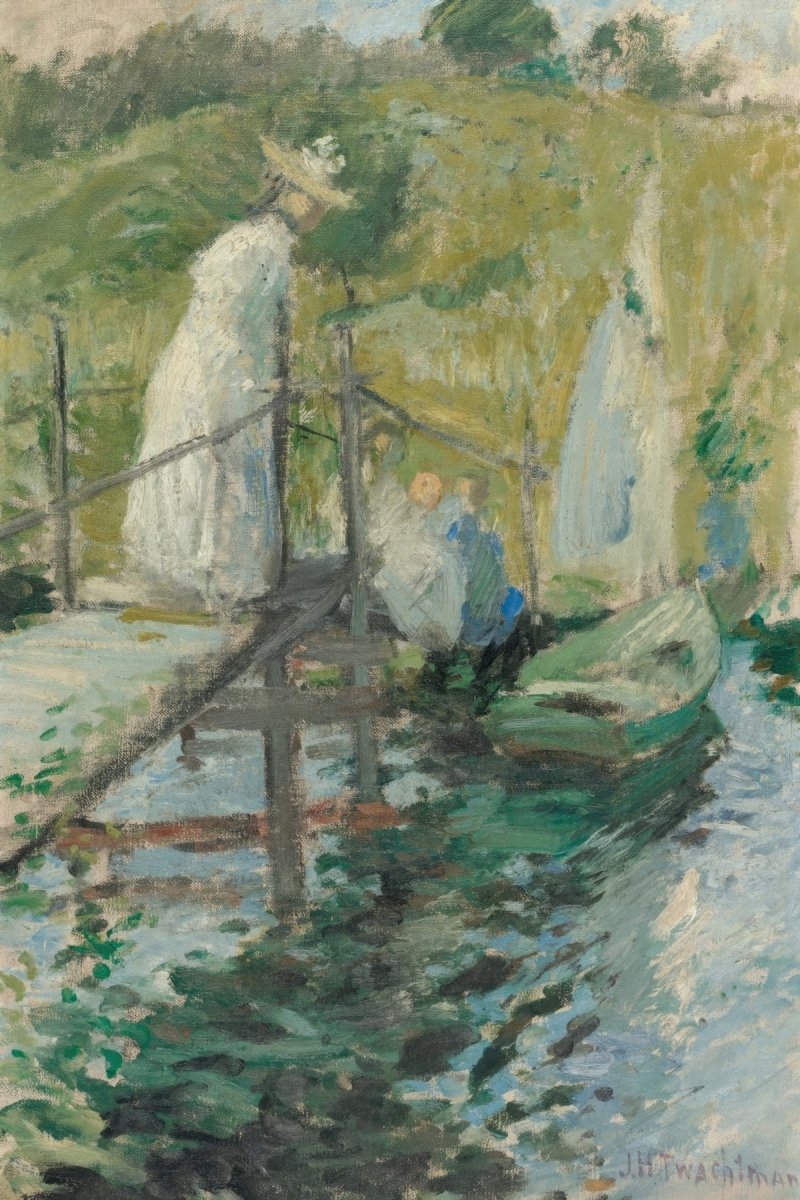 Summer Afternoon (Figures on a Bridge) | John Twachtman | Ave Legato Art Prints