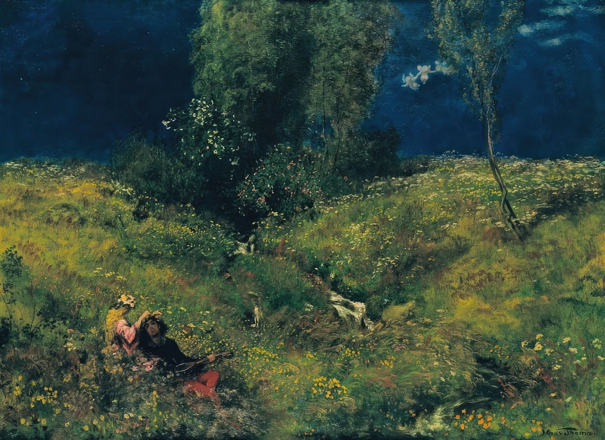 Summer Courting | Hans Thoma | Ave Legato Art Prints