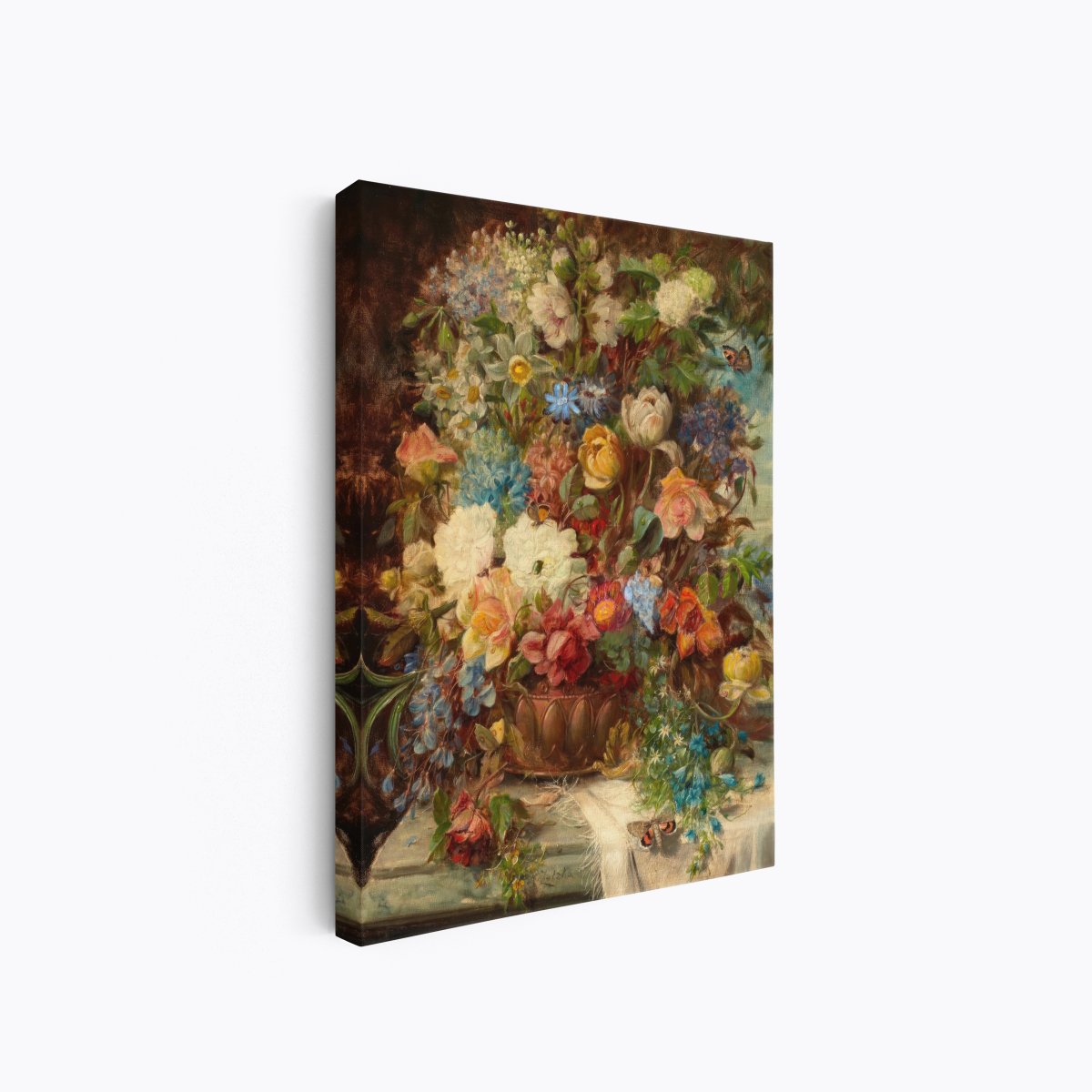 Summer Flowers on a Ledge | Hans Zatzka | Ave Legato Art Prints