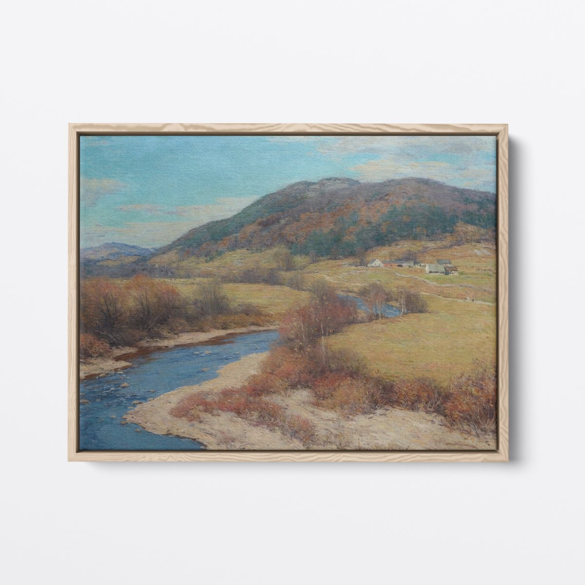 Summer in Vermont | Willard Metcalf | Ave Legato | Canvas Art Prints | Vintage Artwork