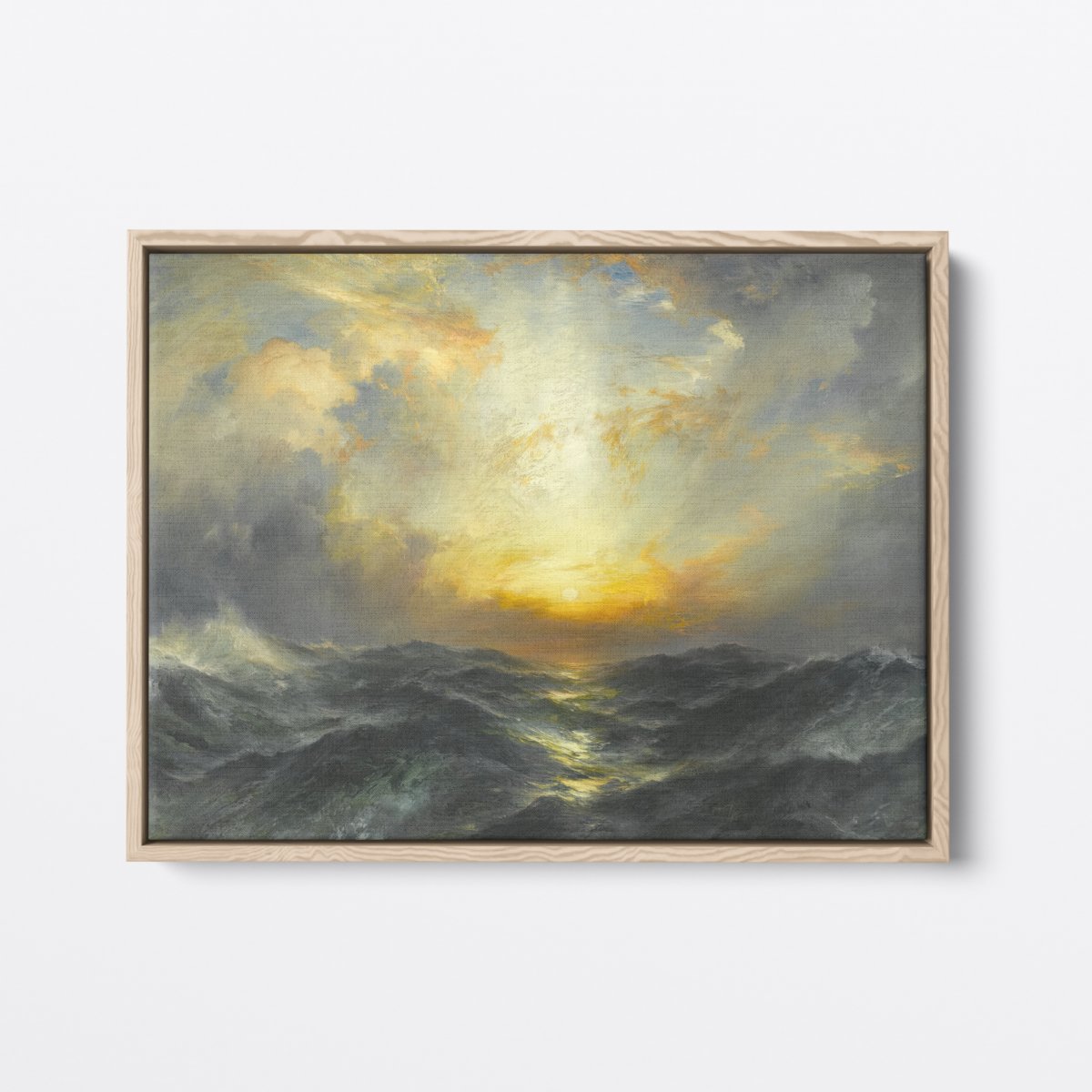 Sun Shines Above Darkness | Thomas Moran | Ave Legato | Canvas Art Prints | Vintage Artwork