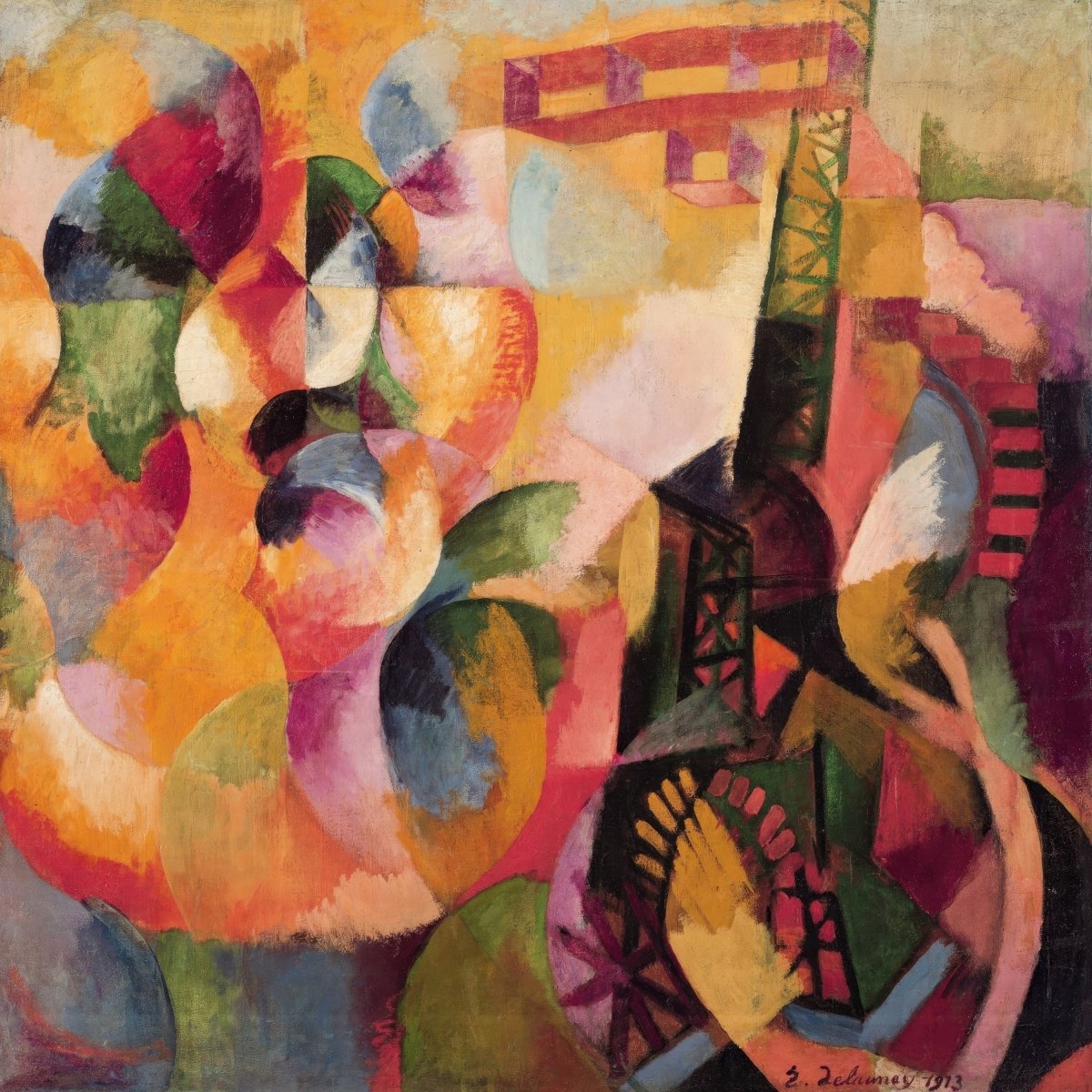 Sun, Tower & Airplane | Robert Delaunay | Ave Legato Art Prints