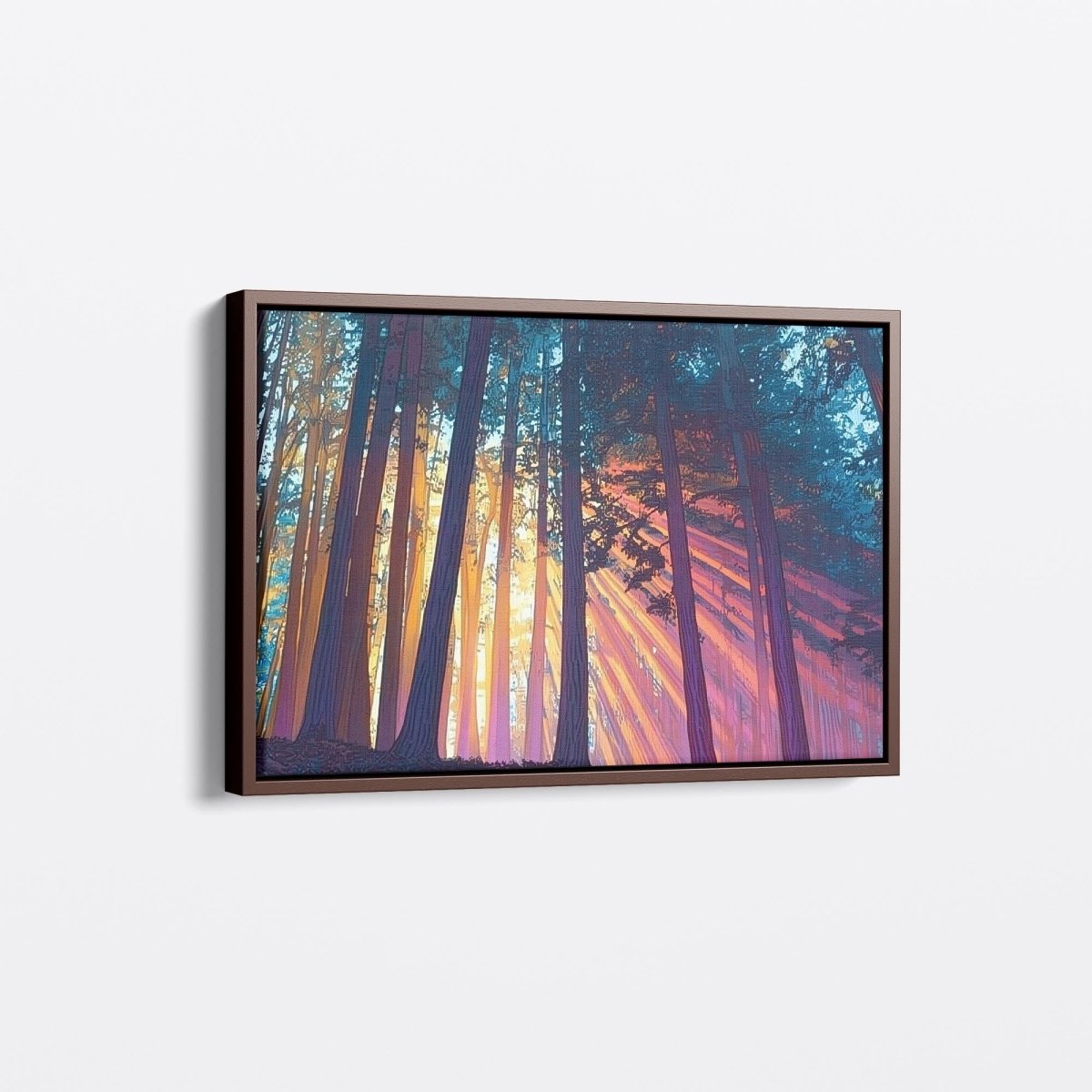 Sunlight Through Tall Pines | Ave Legato | Ave Legato Art Prints