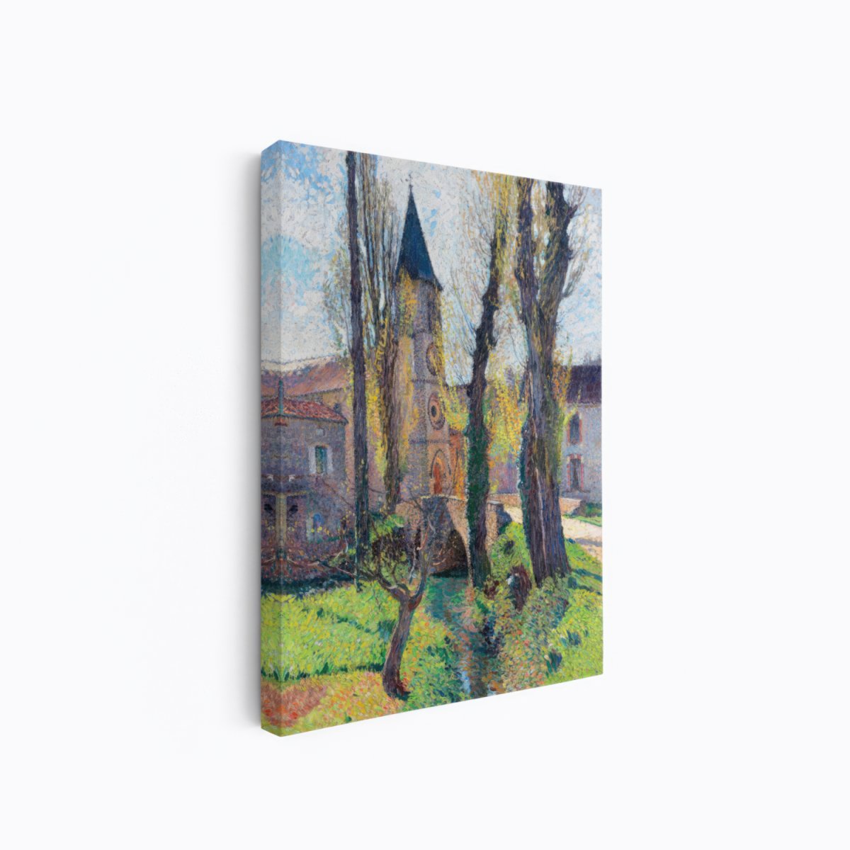 Sunny Day, Church in Labastide | Henri Martin | Ave Legato Art Prints