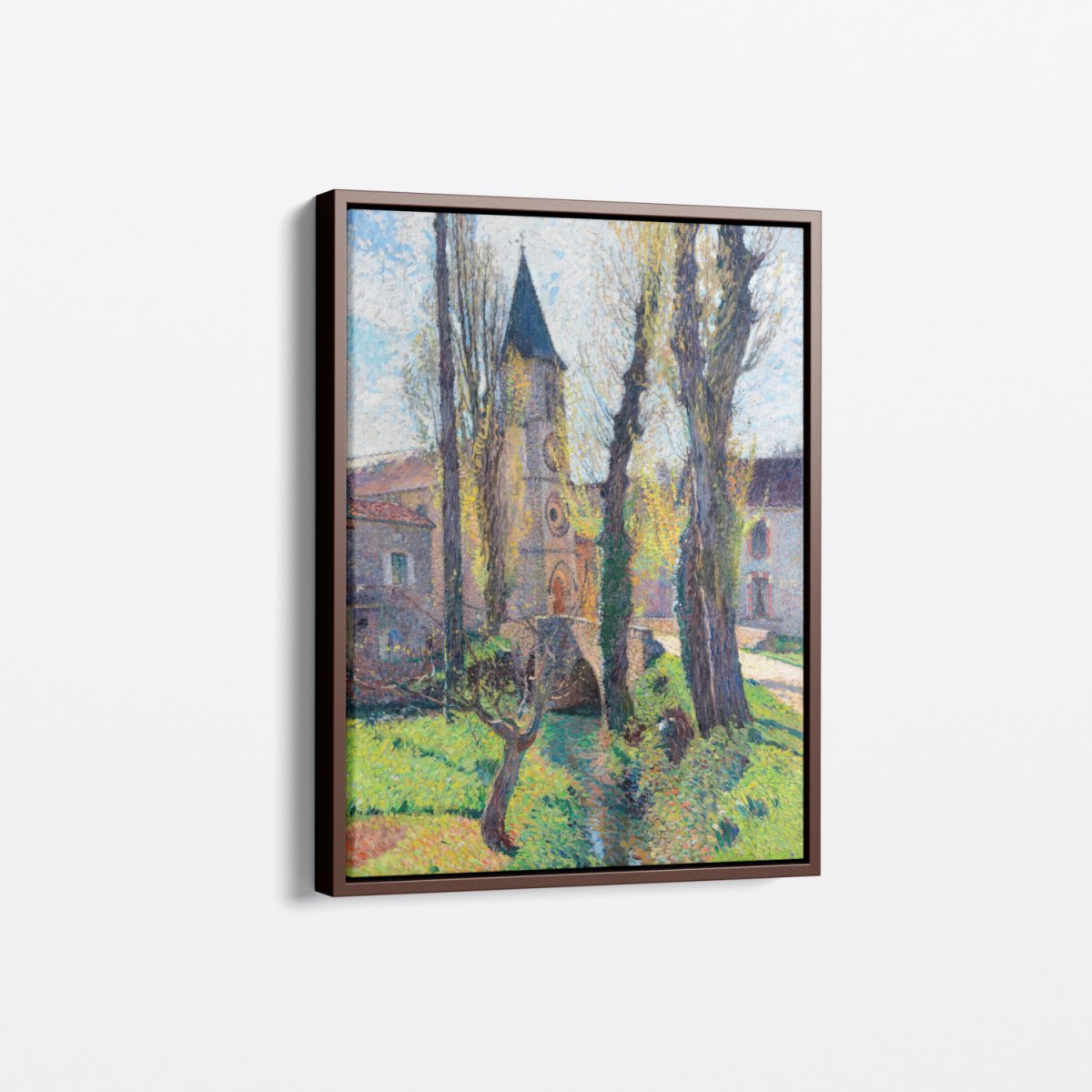 Sunny Day, Church in Labastide | Henri Martin | Ave Legato Art Prints