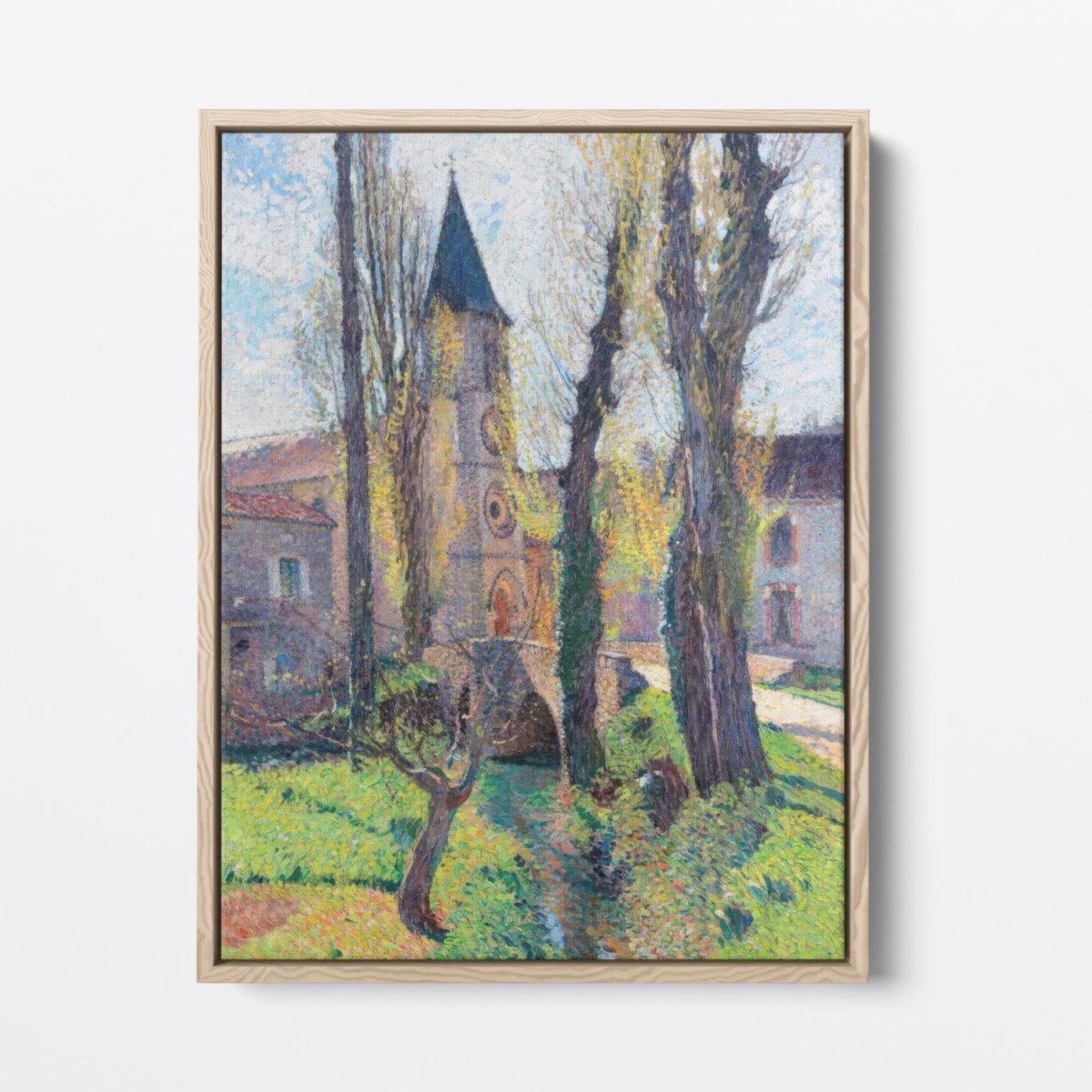 Sunny Day, Church in Labastide | Henri Martin | Ave Legato Art Prints