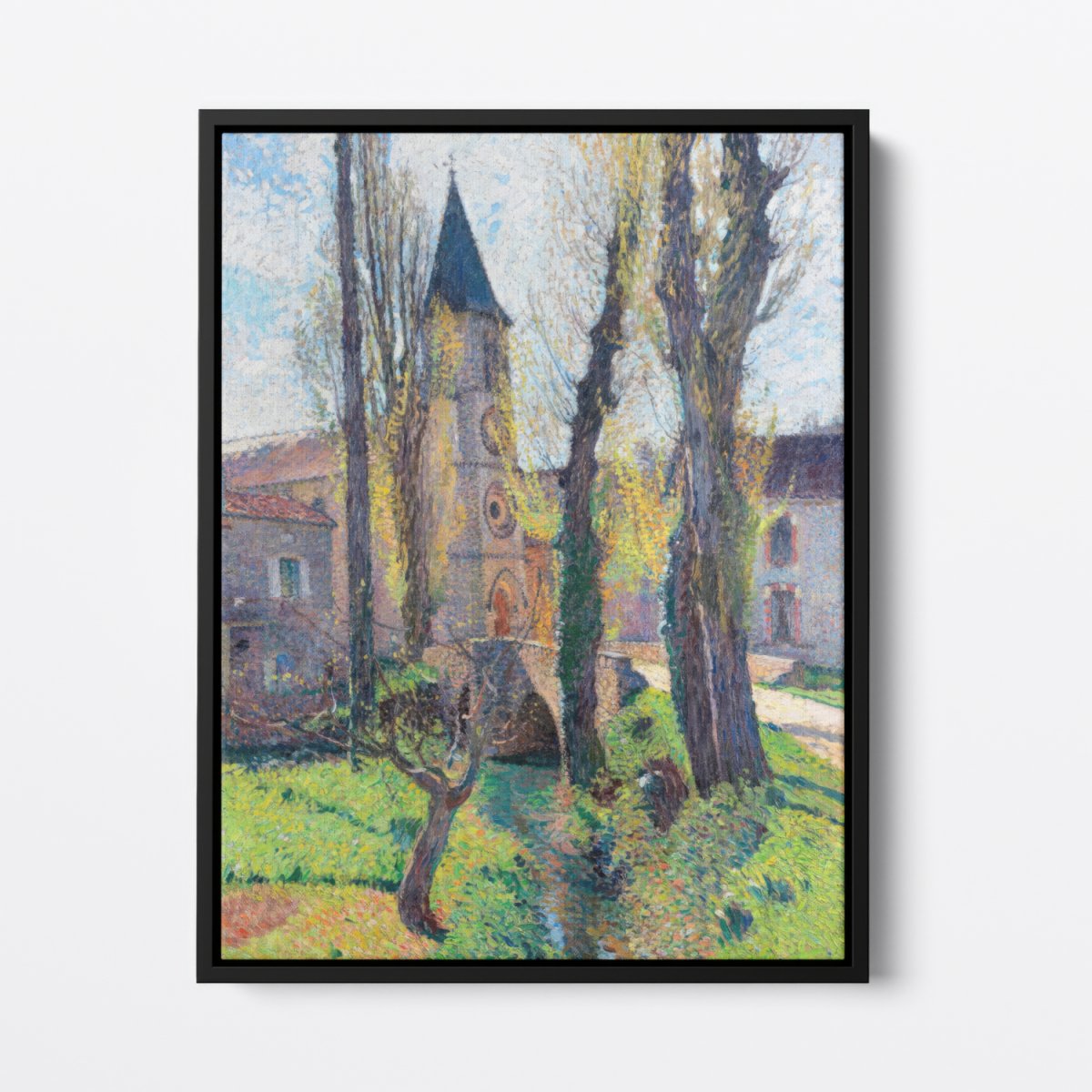 Sunny Day, Church in Labastide | Henri Martin | Ave Legato Art Prints