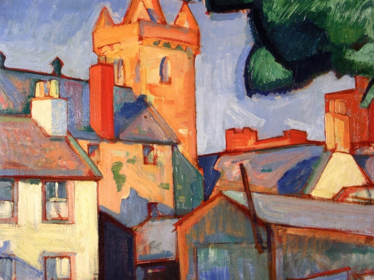 Sunny Day, Kirkcudbright | Samuel Peploe | Ave Legato Art Prints