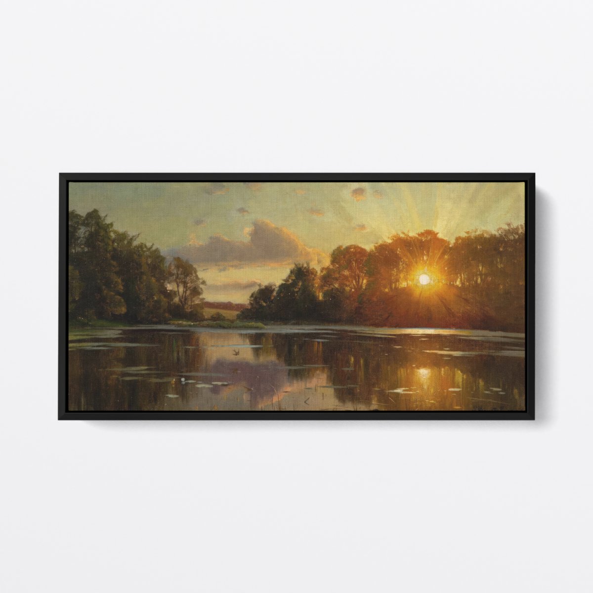 Sunset at Orholm | Peder Monsted | Ave Legato Art Prints