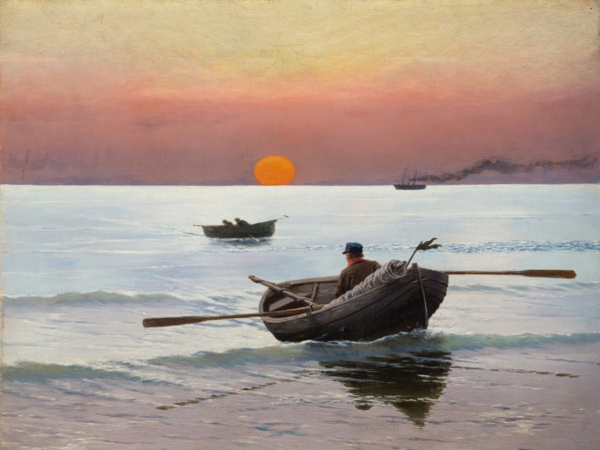 Sunset on the Sea | Stanisław Witkiewicz | Ave Legato Art Prints