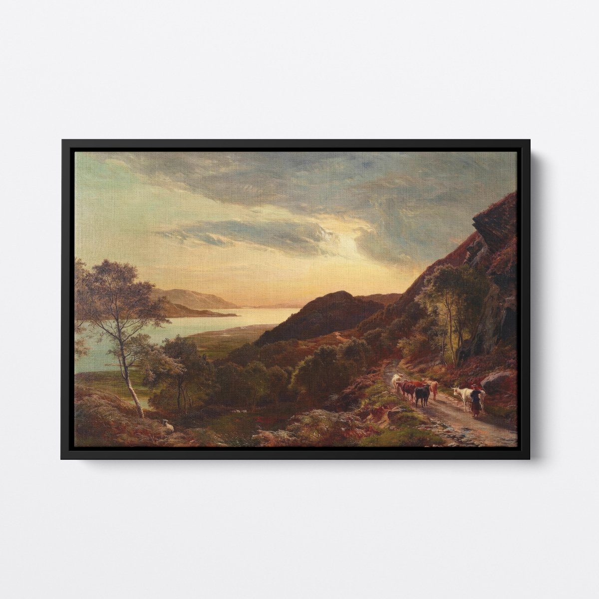 Sunset Over the Estuary | Sidney Percy | Ave Legato Art Prints